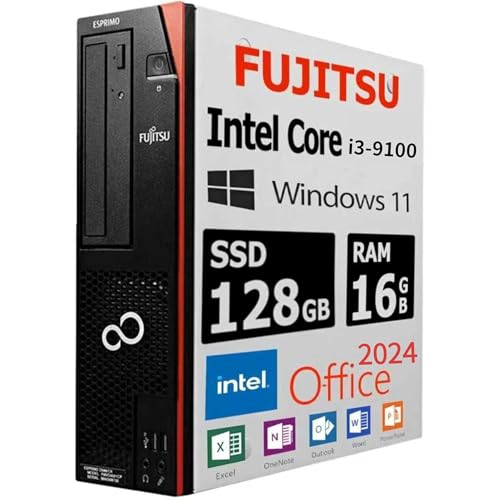 �y�����ςݕi�z�yMS Office H&B 2024�zESPRIMO �f�X�N�g�b�vPC D�V���[�Y 588/Core i3-9100/Win11 Pro/wajun��WIFI/Bluetooth/DVD-RW/16GB/128GB SSD