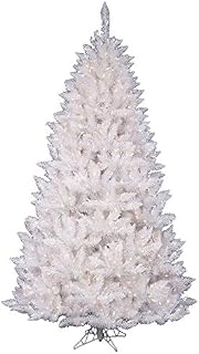 Vickerman 35' Sparkle White Spruce Artificial Christmas Tree with 150 Multi-colored LED Lights