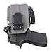 Fierce Defender IWB Kydex Holster Sig P320c RX w/APLc The Paladin Series -Made in USA- (Gunmetal Grey)