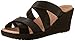 crocs Women's A-Leigh Crisscross W Wedge Sandal, Hazelnut/Chai, 9 M US