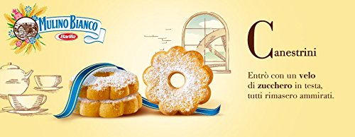 Mulino Bianco:"Canestrini" Biscuits With Icing Sugar - 7.05 Oz (200G) Pack Of 2 [ Italian Import ] #TOP1