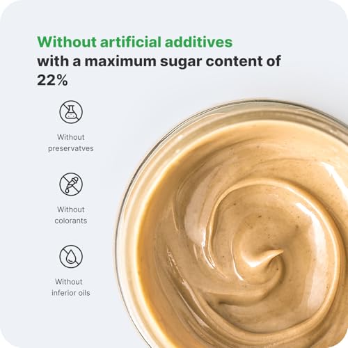 Vilgain Cheat Spread 300 g – 100% natürlich, proteinreich, cremig, ohne Palmöl, glutenfrei, ohne Zuckerzusatz, Desserts & Fitness-Lifestyle (300g, Schokoriegel mit haselnusscreme)