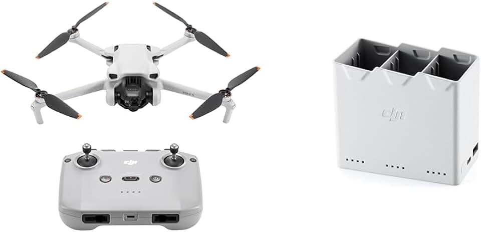 Mini 3-4K Camera Drone with 38 Min Flight Time + DJI Mini 4/