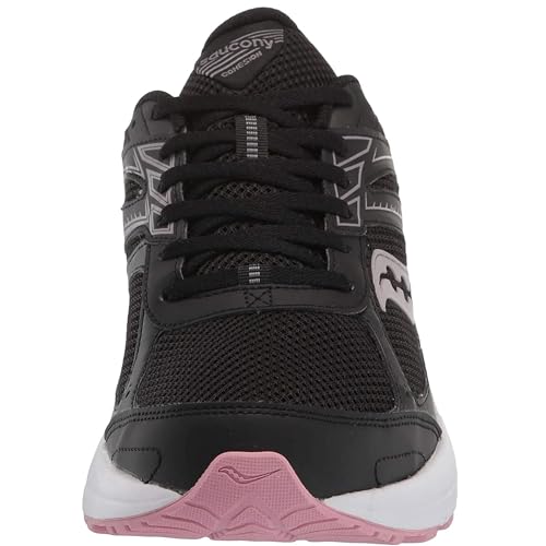 Saucony Women's Cohesion 14 Sneaker, Black/Pink, 5 Wide by Saucony - Image 6