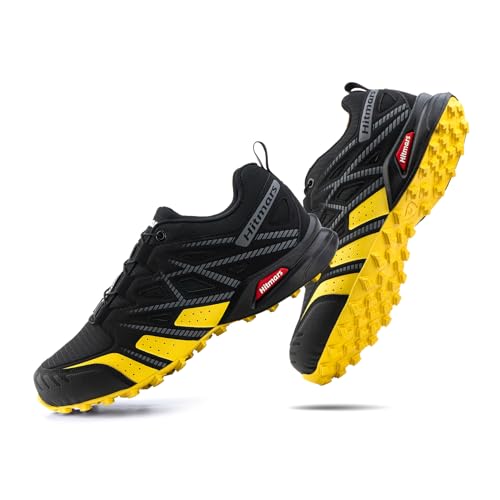 Hitmars Traillaufschuhe Herren Trekkingschuhe Trailrunning Schuhe Männer Damen Wanderschuhe Trail Running Schuhe Trail-Laufschuhe Unisex Gelb EU 44 Hitmars Traillaufschuhe Herren Trekkingschuhe Trailrunning Schuhe Männer Damen Wanderschuhe Trail Running Schuhe Trail-Laufschuhe Unisex Gelb EU 44