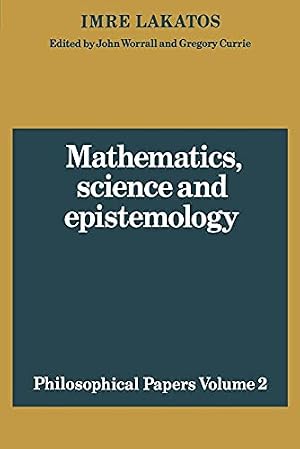 Book cover Philosophical Papers Mathematics v2 (Philosophical Papers (Cambridge)) (Volume 0)