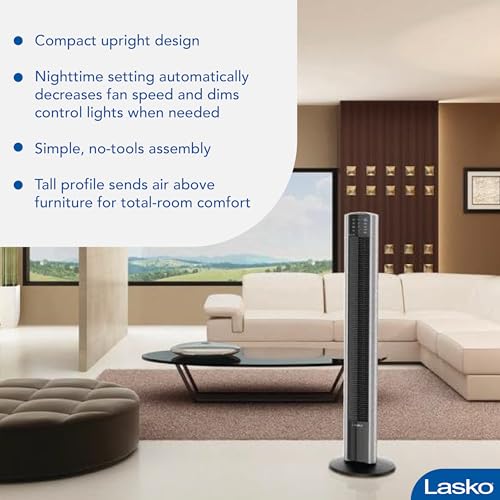 Laskoxtraair48inchtowerfanwithremotecontrolhousefanairionizerforlivingroombedroomofficeandmore2pack Urban Country Home Decor Lasko xtraair 48 inch tower fan with remote control house fan air ionizer for living room bedroom office and more 2 pack urban country home decor