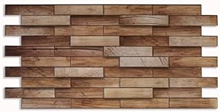 Grace Baltic  3D Wall Panels for Interior Wall Decor Non-Adhesive Thin and Elastic PVC Wall Covering Panels for Home and Office (10, Dark Slate)