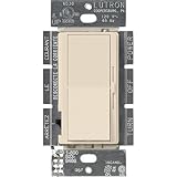 Lutron Diva LED+ Dimmer Switch for Dimmable LED, Halogen and Incandescent Bulbs, 250W/Single-Pole or