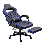 computer stuhl kinder 【Hoher Komfort】Basierend auf dem ergonomisches Design bietet ganz bequeme Unterstützung für Kopf, Schultern und Taille, um ein optimales Sitzgefühl zu erzielen. Lendenkissen gibt Ihnen die bequemste Unterstützung für Ihre Wirbelsäule, entlassen Sie sich den Rückenschmerzen.