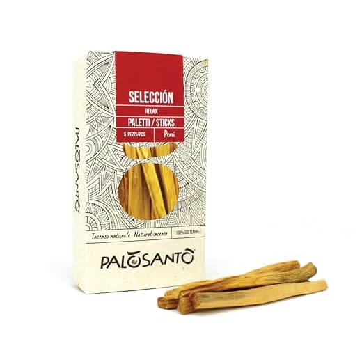 PALOSANTO - Natuurlijke Palo Santo Wierook Seleccion - 10 cm 3,94 inch - 5 Houten Dunne Stokjes - 100% Natuurlijk Palo Santo - Wild Geoogst - Makkelijk aan te steken - Bursera Graveolens