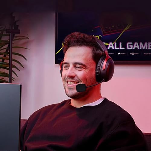 Mikrofon zastępczy kompatybilny z HyperX Cloud III/Cloud 3 przewodowymi i bezprzewodowymi słuchawkami, zdejmowany mikrofon z redukcją szumów do Crystal Gaming Voice Chat