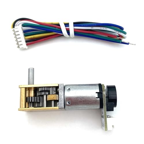Motorreductor de CC N20 microeléctrico con caja de cambios y codificador tipo B 5