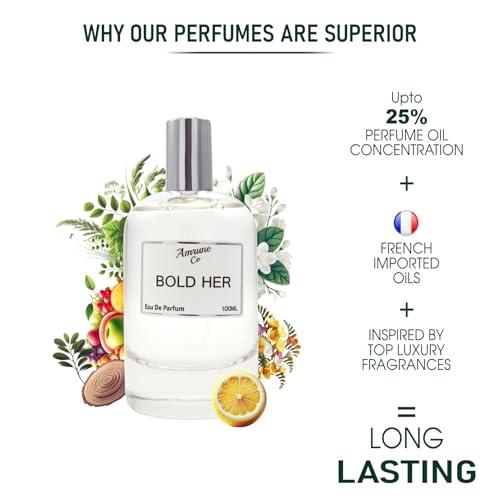 Image of Bold Her | Luxury Women Eau De Parfum | Fruity Musky Floral | Strong & Long Lasting Fragrance for Woman | Luxury Gift for Women | 100 ml