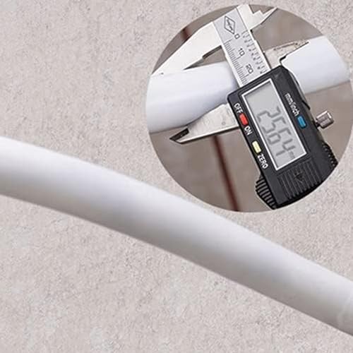 Barre d'angle pour dressing de haute qualité en métal blanc 100cm