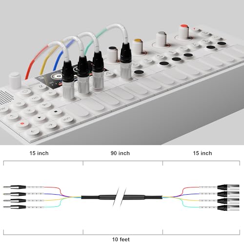 Câble audio pour scène professionnelle et direct PRORECK - 4