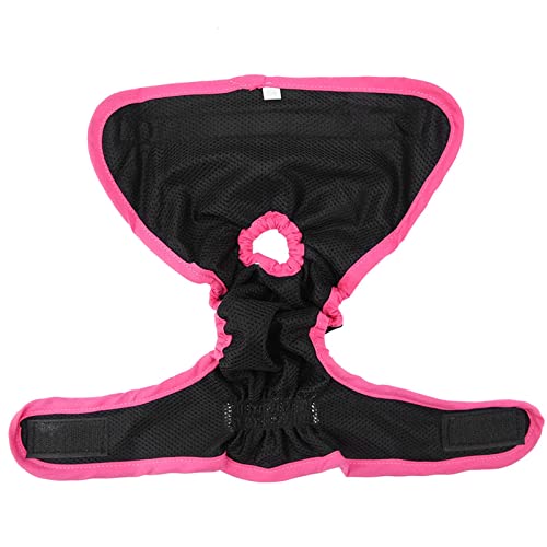 Image of TOPINCN Dog Underwear Flexible Physiological Pants Puppy Female Pet Sanitary Diaper for Small Medium Large Dogs(XS- Black)
