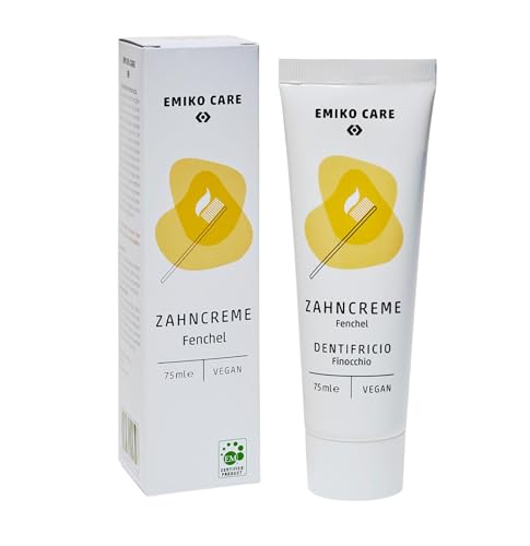 Emiko® Care - ZahnCreme - Fenchelöl - 75 ml