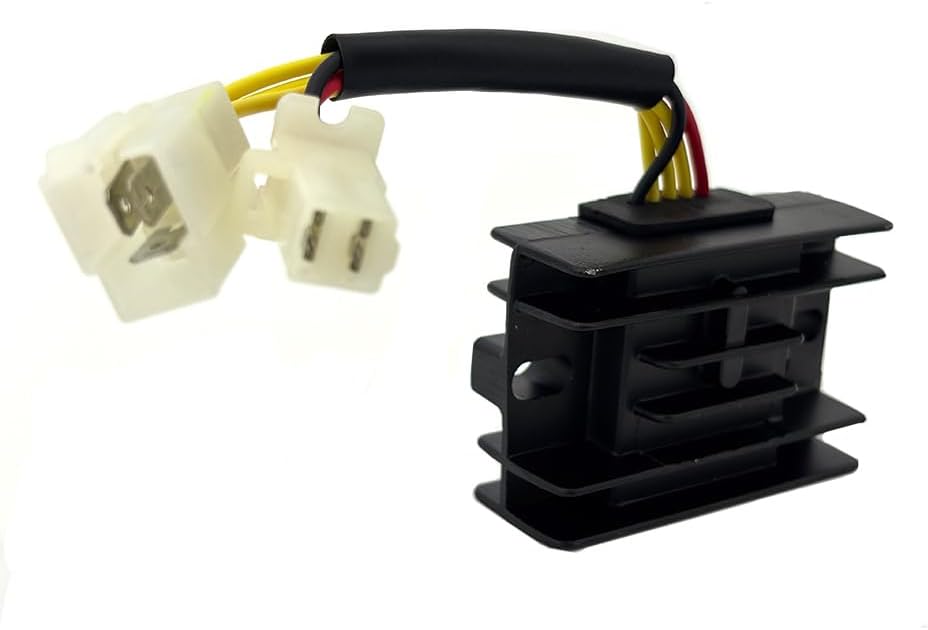 LK Voltage Regulator Rectifier for Suzuki GN125,AN125 AN150 5-wire Arctic cat 250 2x4 1999-2003/300 4x4 1998-2001 Suzuki GZ125 GZ250 GN250 GNX250 32800-29B00 OEM Regulator with Connecting Plug