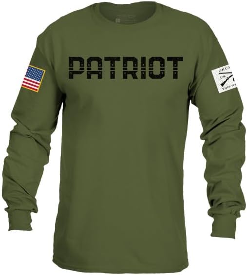 Grunt Style Patriot Long Sleeve Men's T-Shirt