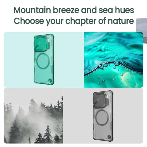 Image of Nillkin Case for Xiaomi Mi 15 Pro (6.73 inch Inch) Iceblade Prop Case with Mag Safe Magnetic Features Corner Air Bags + Aluminium Camera Protect Stand Scratch & dust Proof Black Color