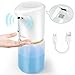 Produktbild Alltripal Automatischer Seifenspender Berührungslos 400ml mit USB Ladestecker Flüssigseifen Spender IPX5 Wasserabweisend 2 Modelle Verstellbar (Weiß)