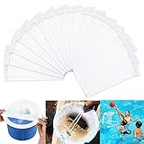 🏊【Amplia gama de aplicaciones】: los Skimmer de Piscina tienen buena elasticidad,son fáciles de estirar,adecuados para la mayoría de cestas y Desnatadora,pueden filtrar cabello,hojas,polen,malas hierbas y grasa,muy adecuados para la limpieza de piscinas.