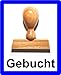 Produktbild LE-ONs® Holzstempel Professional-Serie L26: Gebucht