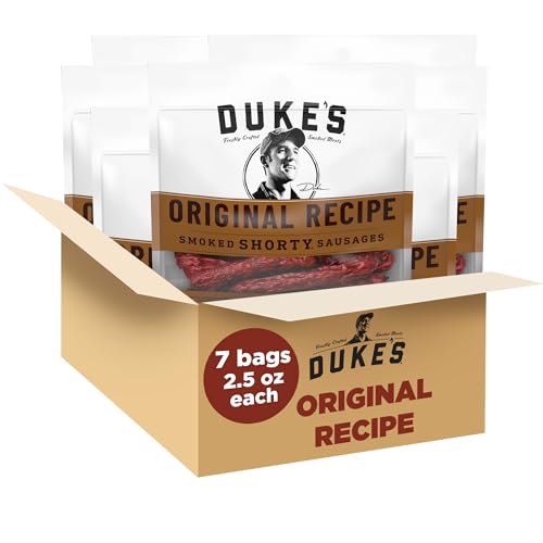 Duke's Original Smoked Shorty Sausages, 1 oz (Pack of 12)