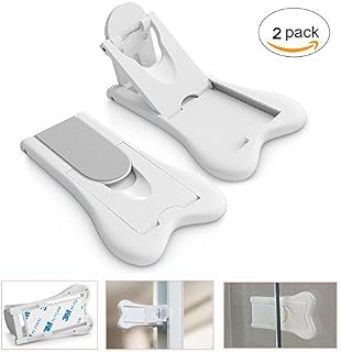 Sliding Door Lock for Child Safety, KongNai Baby Proof Lock for Patio, Closet,Shower,Window,Wardrobe