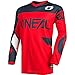 Produktbild O'NEAL | Motocross-Trikot | Enduro MX | Atmungsaktiv, Gepolsterter Ellbogenschutz, Passform für maximale Bewegungsfreiheit | Element Jersey Racewear | Erwachsene | Rot Grau | Größe L