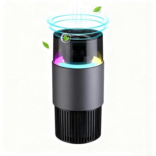 JOSTART Portable HEPA Air Purifier with negative ion Purification, for Car, Truck, RV/Camper, for Smoke,Pet Dander, Dust, Pollutants for Clean Air