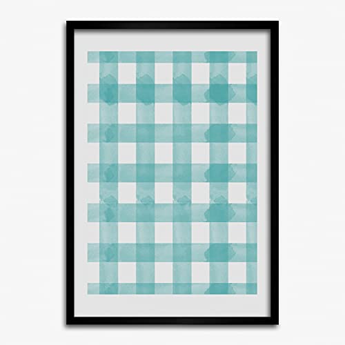 Cadre photo 50x70 cm Tulup en bois bleu pour affiche de prestige