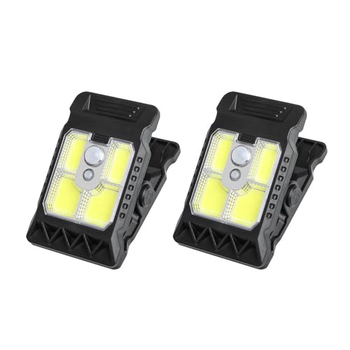 Lampe à pince lumineuse à LED avec détecteur automatique pour extérieur
