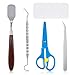 Caydo 5 Pieces Craft Vinyl Weeding Tools Craft Basic Set Craft Vinyl Tools for ORACAL, Siser, Silhouette and Cameo