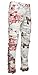 Enrica Men's Casual Fashion Color Printed Straight Slim Fit Jeans, Bbutterfly 866, 34