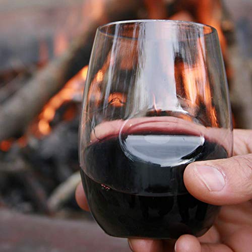 Govino Go Anywhere Wine Glasses | Dishwasher Safe, Flexible, Shatterproof, And Recyclable | 16 Oz. Each | Set Of 2. #TOP5