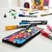 LYRA Graduate Mark All Multisurfaces Permanent Marker, 2mm Round Tip, 8 Assorted colours, Ideal for Students and Schools