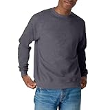 Hanes Men's EcoSmart Sweatshirt, Charcoal Heather, XX-Large