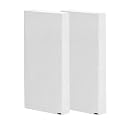Timber Acoustics® | Soundproofing Broadband Absorbers | Rockwool® | Pine-wood | Room Acoustics & Soundproofing | 2' x 4' x 5'' [SET OF 2] NRC > 0.90 (White) gallery image