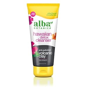 Alba Botanica Hawaiian Detox Cleanser, Anti-Pollution Volcanic Clay, 6 Oz