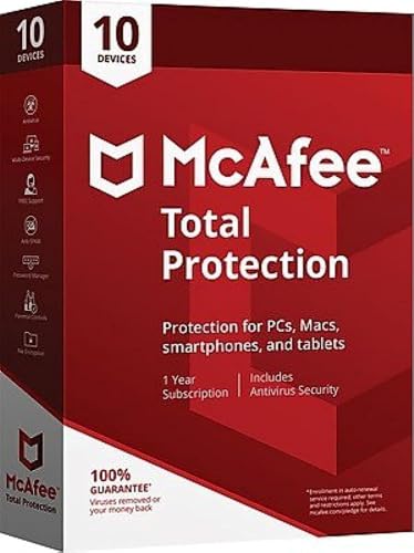 McAfeeÂ Total Protection 10 Devices (1-10 Users) [Boxed]