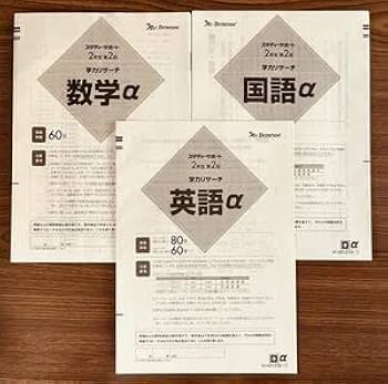 Amazon.co.jp: ()スタディーサポート2年生第2回 学力リサーチα タイプ