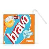 BRAVO Durstlöscher Eistee Pfirsich | Trinkpackung | 10 x 0,5l Tetra