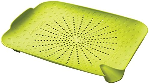 New Soda Sinkstation Flat Colander, White, 4 x 26.9 x 34.2 cm