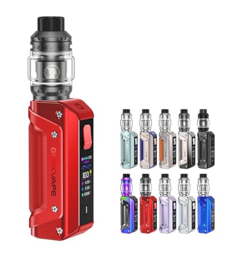 �M�[�N�x�C�v Aegis Solo 3 (S100)�X�^�[�^�[�L�b�g with Z Subohm 2021 Tank 5.5ml �C�[�W�X �\��3 �d�q�^�o�R Vape �x�C�v (Red)