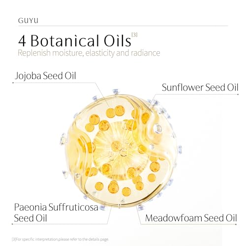 Image of Day & Night Anti-Aging Glowing Serum for Face Duo | GUYU Single-Use Ampoule | Ginseng Firming + Vitamin C Brightening Serum | 0% Irritation | for Firming, Glass Skin (0.05 Fl Oz x 60pcs)