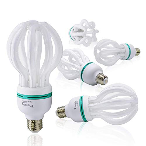 Etoplighting |5Pack| 50 Watt Full Spectrum Photography Lighting Photo Studio Light Bulb, 6500K Cfl Daylight Balanced #TOP9