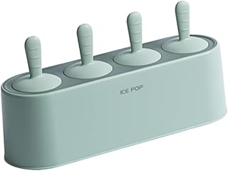 Popsicle Mold for Homemade Ice Cream Design Easy Release Bpa- for Summer Treats Light Green Color