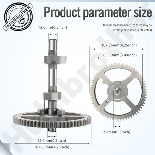 84005207 793880 Camshaft - for B&S 793880 793583 792681 791942 795102 Cam Replacement Kit with 795387 Oil Seal Ring and 697110 Crankcase Gaskets by Huthbrother - Image 2